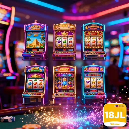 18jl slot machines row